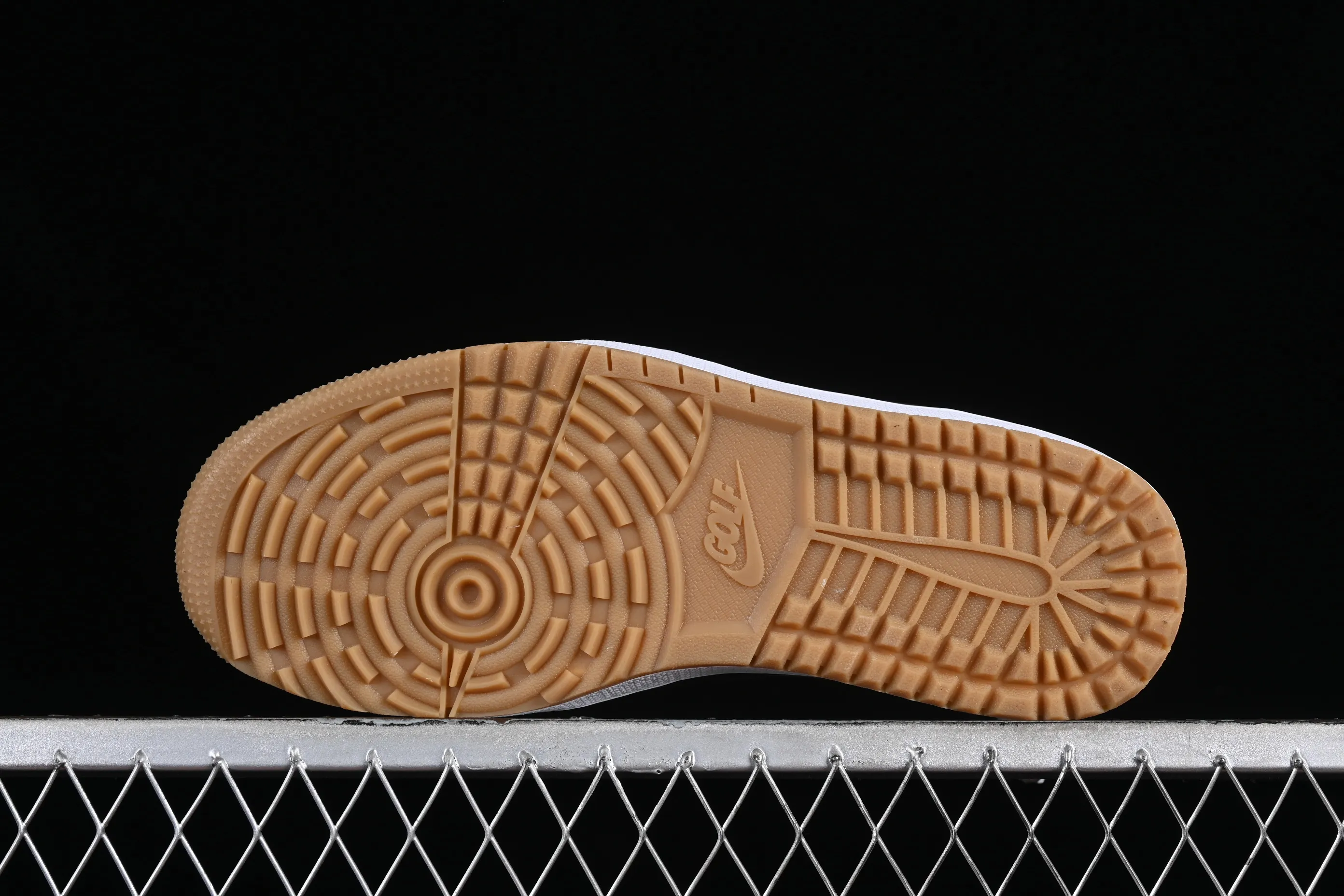 All categories Air Jordan Jordan series basketball shoes Air Jordan 1 Low Z version Air Jordan 1 Low Golf "Black Snake Pattern" AJ1 Joe 1 new golf version raw rubber black DD9315-005
